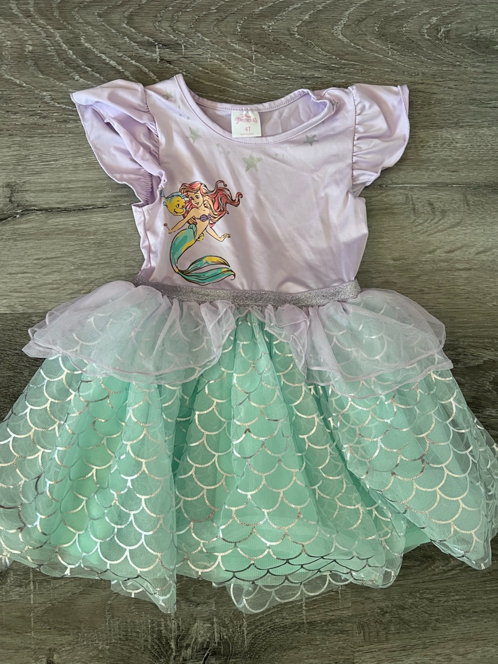 Disney Princess Little Mermaid Tutu Dress